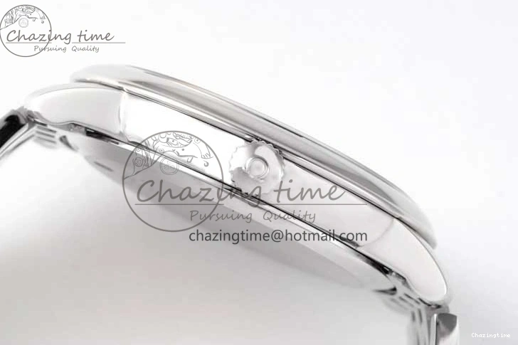 0313 Bright De Ville SS DIWF 1:1 Best Edition Silver Dial SS Markers on SS Bracelet MIYOTA 7848